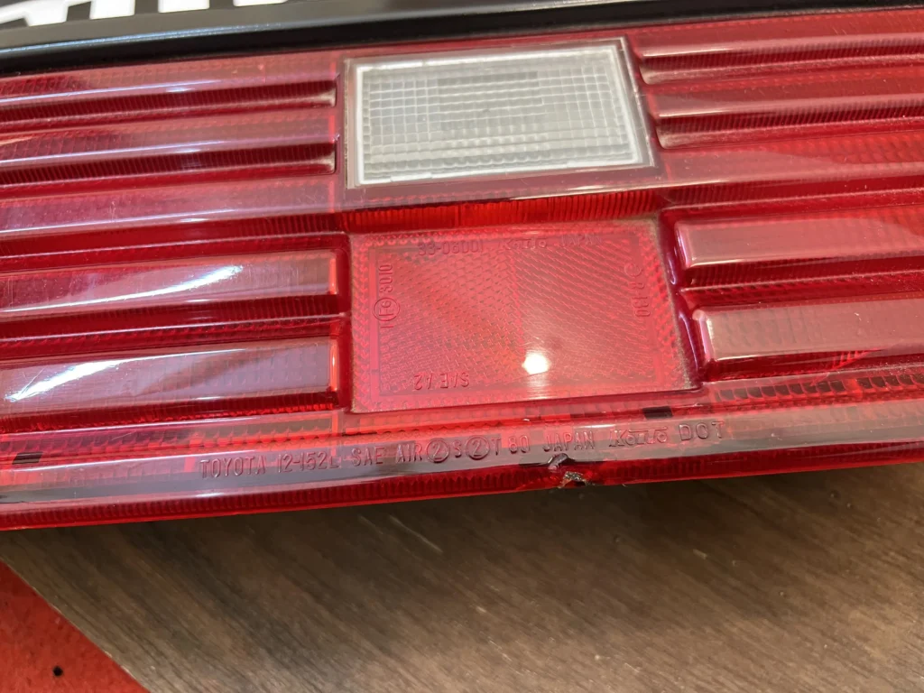 Corolla 1980 - 1983 JDM hardtop tail lights ke70 Te71 Ae71 Ae70 (6)