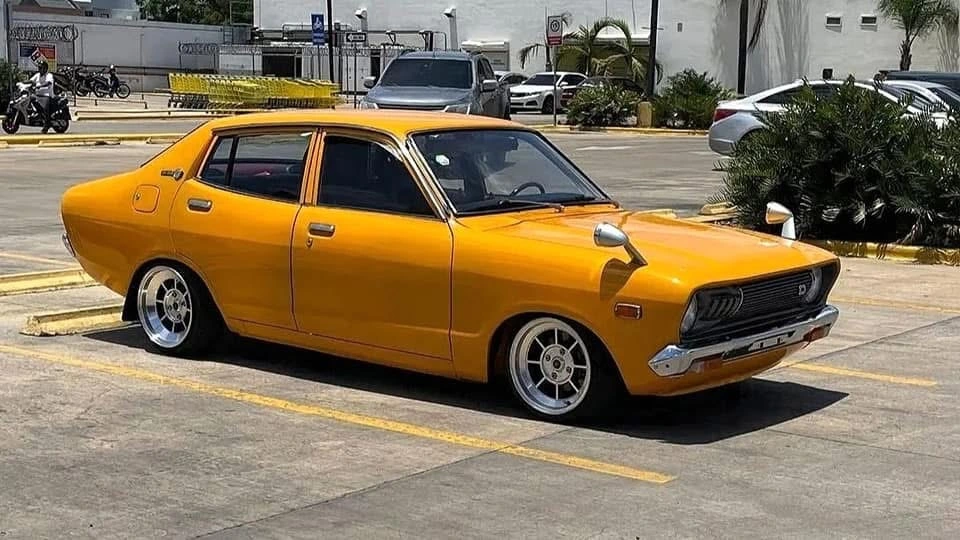 Datsun 120y 1974 B210 front bumper (1)