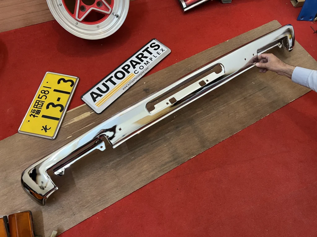 Datsun 120y 1974 B210 front bumper (2)