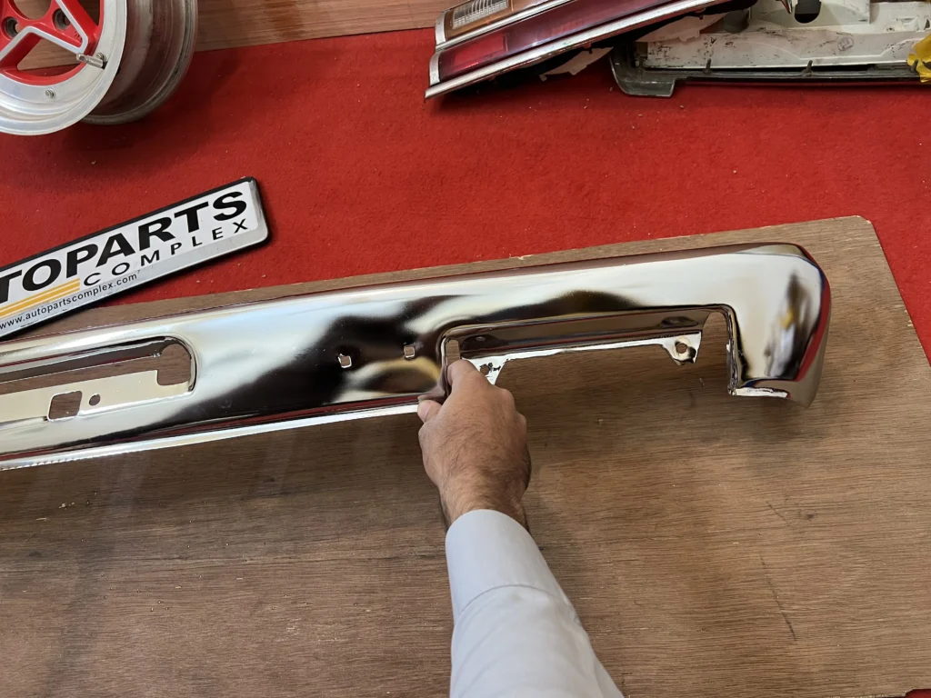 Datsun 120y 1974 B210 front bumper (4)