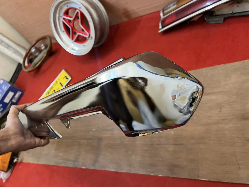 Datsun 120y 1974 B210 front bumper (5)