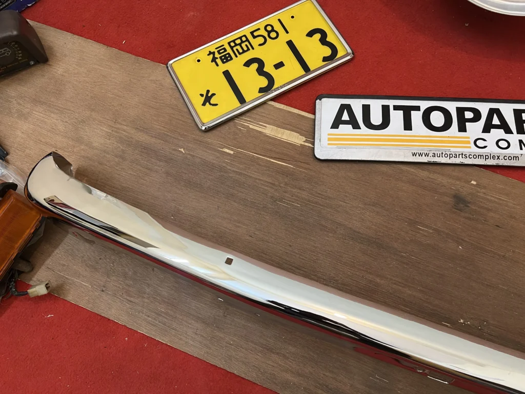 Datsun 120y 1974 B210 front bumper (8)