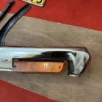 Datsun b210 120y JDM front bumper with brackets and indicators (3)