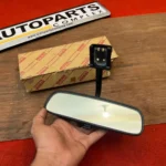 Corolla 1980-83 Inner rear view mirror NOS OEM Black (2)