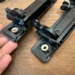 Corolla 1980-83 Te72 Ke70 black door handles pair (6)