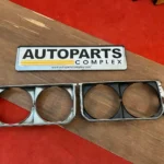 Corolla 1980 GT chrome headlight bezels OEM (2)