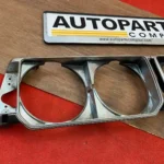 Corolla 1980 GT chrome headlight bezels OEM (3)