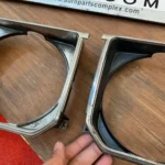 Corolla 1980 GT chrome headlight bezels OEM (6)