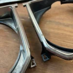 Corolla 1980 GT chrome headlight bezels OEM (9)