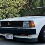 Corolla Te72 1982 1983 Bonnet leading edge chrome trim (1)