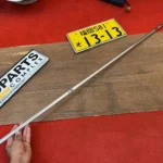 Corolla Te72 1982 1983 Bonnet leading edge chrome trim (7)