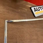 Corona 1966 - 1969 Rt40 front windshield chrome trim (2)