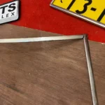 Corona 1966 - 1969 Rt40 front windshield chrome trim (4)