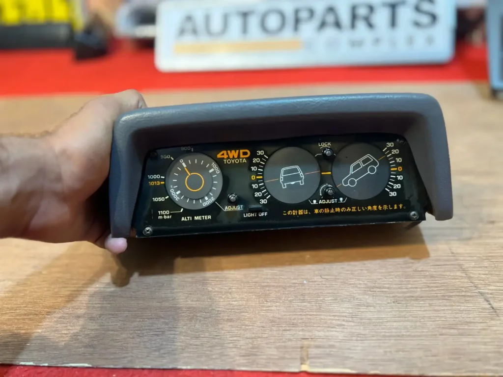 1st gen 4runner Hilux inclinometer grey color (4)