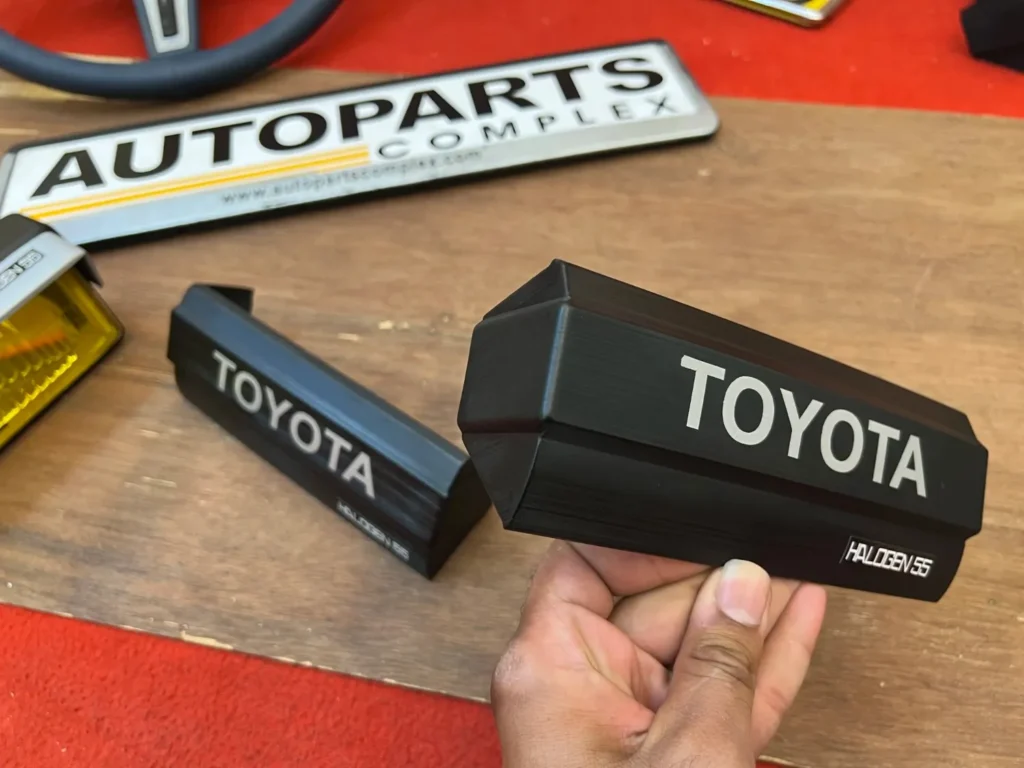 3D printed covers for Toyota ae86 auto cover retractable fog lamps (7)