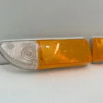 Corolla 1971 - 1974 front bumper indicator lenses NOS OEM ke20 ke25 te27 (8)