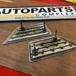 Corolla 1980 - 1983 GT TE71 Ke70 C pillar chrome vents pair (12)