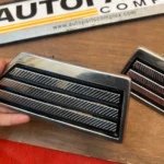 Corolla 1980 - 1983 GT TE71 Ke70 C pillar chrome vents pair (8)