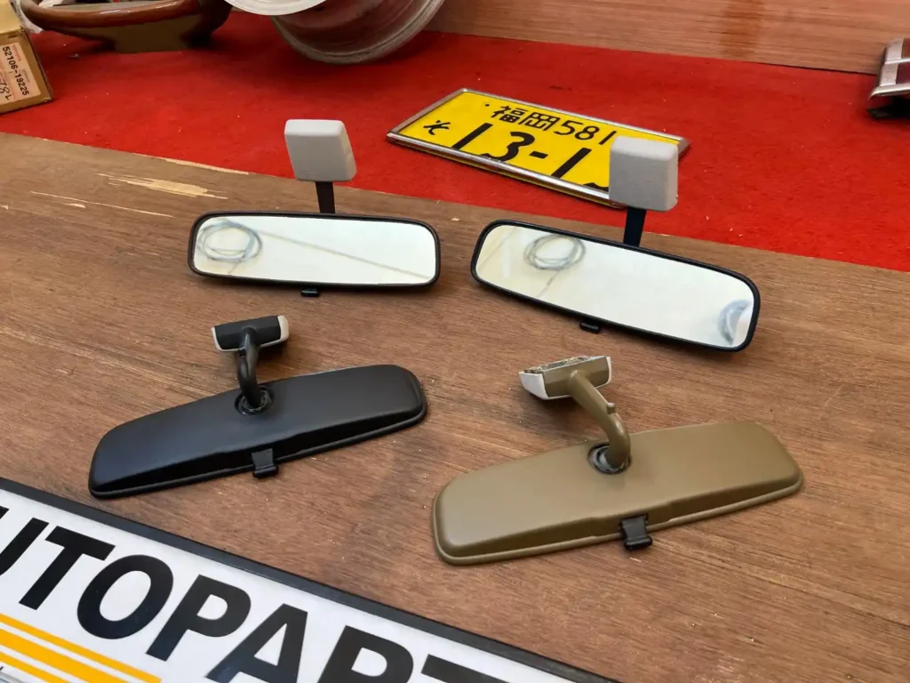 Corolla Ke70 Te72 Ae70 OEM inner rear view mirror (5)