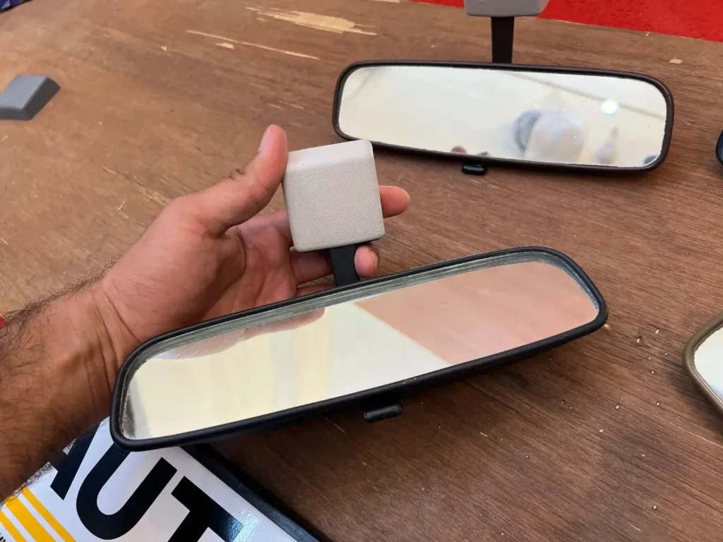 Corolla Ke70 Te72 Ae70 OEM inner rear view mirror (7)