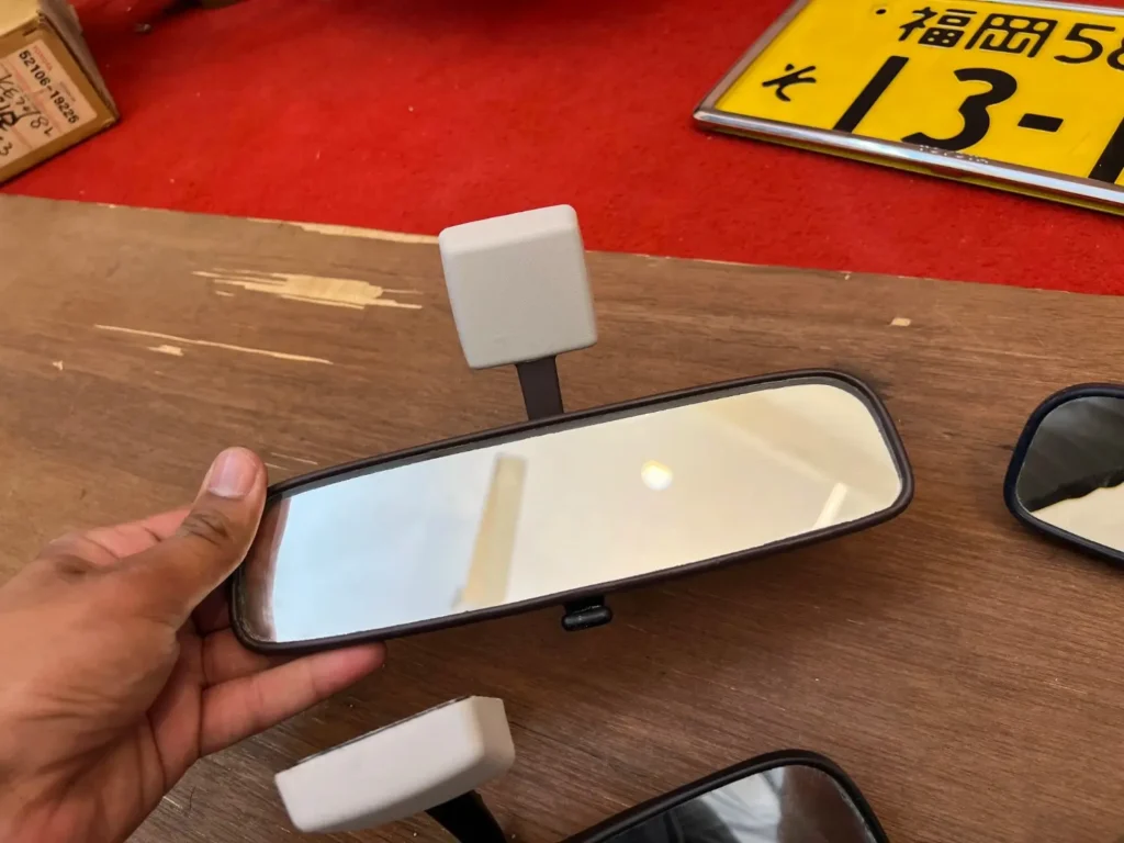 Corolla Ke70 Te72 Ae70 OEM inner rear view mirror (8)