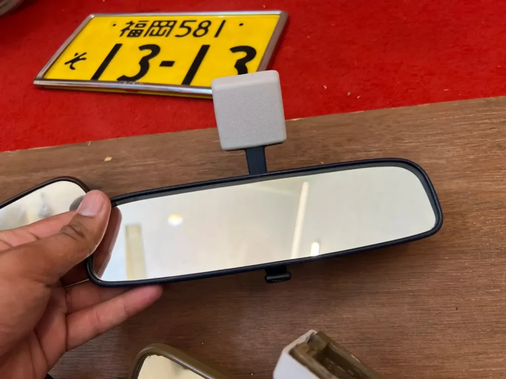 Corolla Ke70 Te72 Ae70 OEM inner rear view mirror (9)