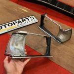 Corolla TE72 1982 1983 USDM headlight bezels with clear lenses (6)