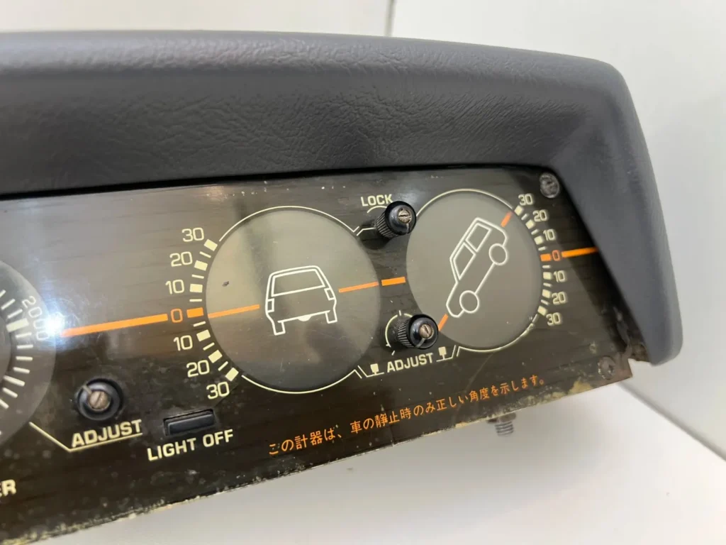 1st gen 4runner Hilux 1984 - 1988 inclinometer Grey color (7)
