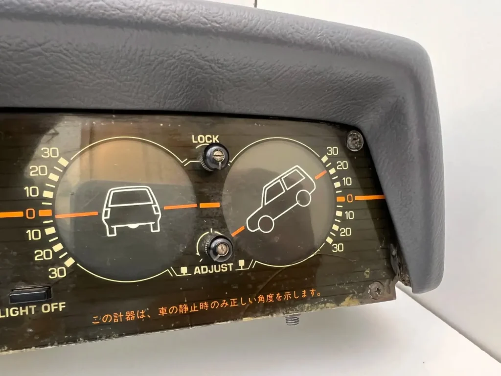 1st gen 4runner Hilux 1984 - 1988 inclinometer Grey color (9)