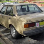 Corolla 1980 - 1983 OEM short rear bumper ke70 te72 ae70