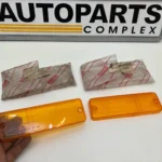 Corolla ke70 ae70 1980 - 1982 front metal bumper indicator lenses pair (3)