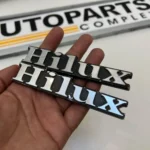 TOYOTA HILUX RN30 RN40 MODEL 1979 - 1983 FRONT SIDE FENDERS BADGES pair (3)
