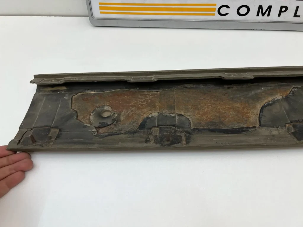 Toyota Starlet kp60 LHD 1979 - 1982 dash pad OEM used refurbished (Beige color) (7)