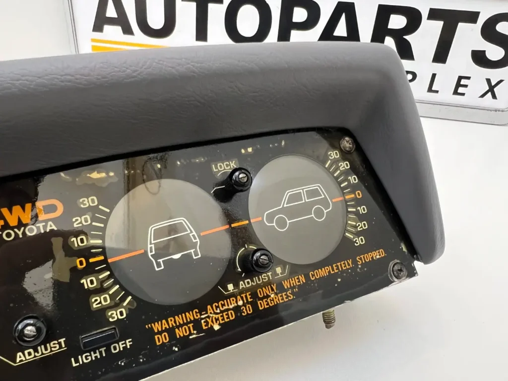 1st gen 4Runner hilux 1984 - 1988 inclinometer Altimeter (grey) (4)