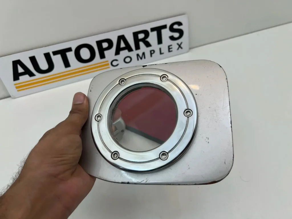 Ae101 Ae100 Corolla JDM style modified fuel filler door with silver TRD cap (3)