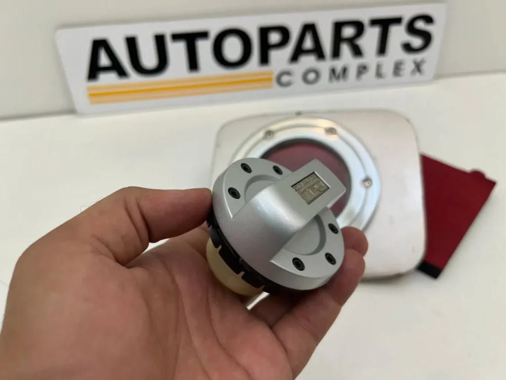 Ae101 Ae100 Corolla JDM style modified fuel filler door with silver TRD cap (5)