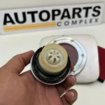 Ae101 Ae100 Corolla JDM style modified fuel filler door with silver TRD cap (7)