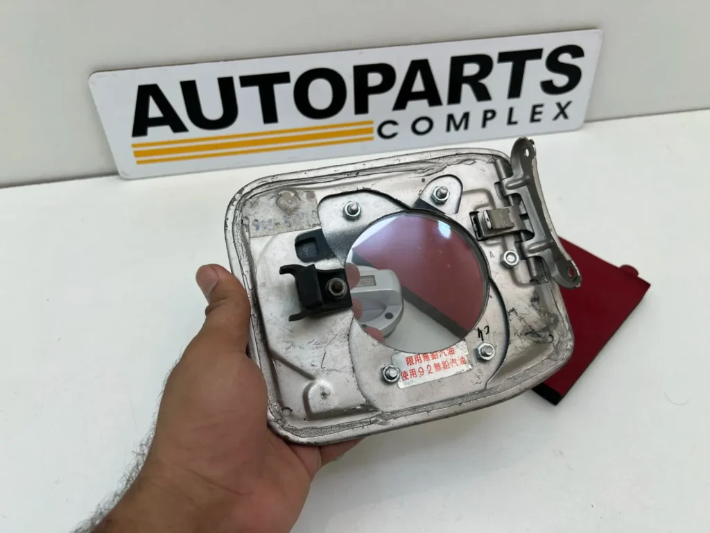 Ae101 Ae100 Corolla JDM style modified fuel filler door with silver TRD cap (9)