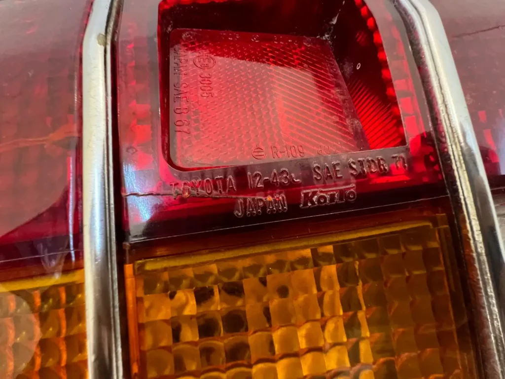 Corolla 1971 1972 Tail lights set (5)