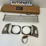 Corolla 1971 1972 ke20 te21 ke25 te27 front grille set (14)