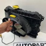 Corolla 1980 - 1983 4k-U 4k-II GLSE radiator with fan (2)