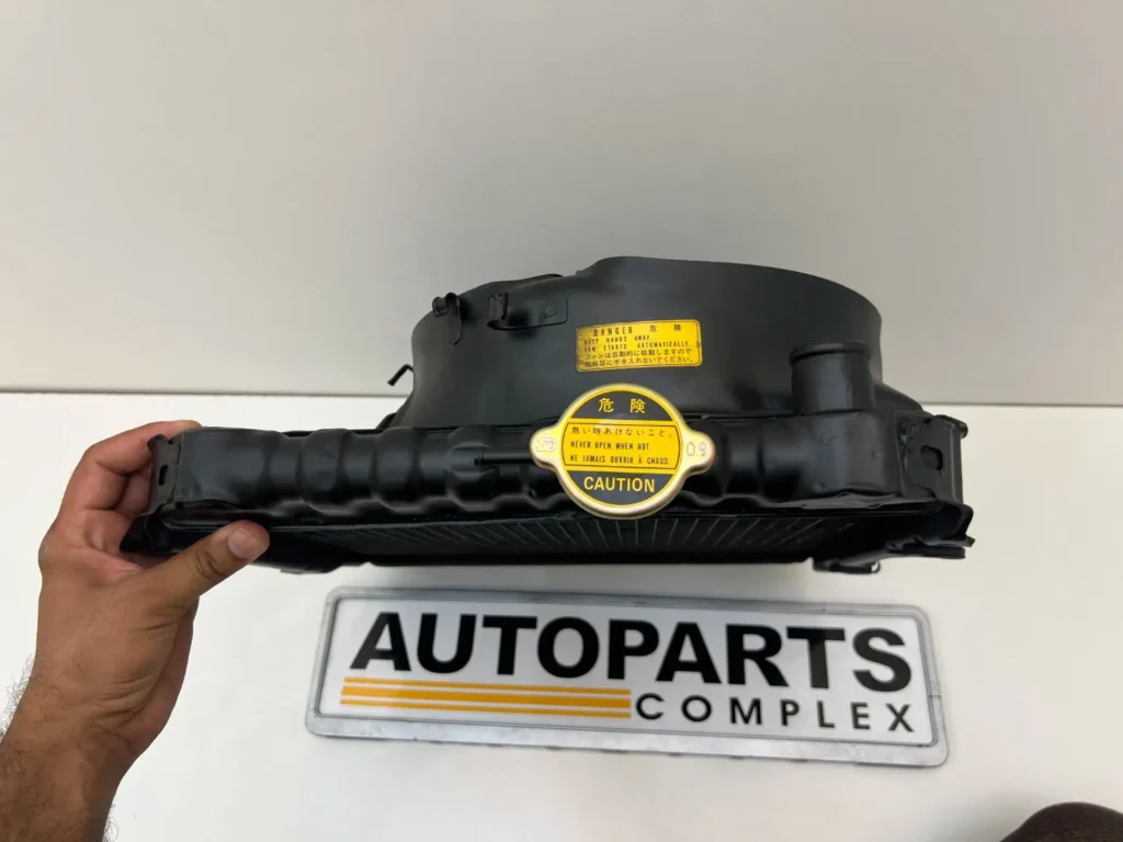 Corolla 1980 - 1983 4k-U 4k-II GLSE radiator with fan (5)