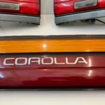 Corolla 1993 - 1997 AE100 AE101 OEM tail lights set with center garnish (5)