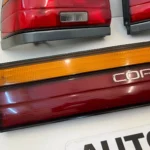 Corolla 1993 - 1997 AE100 AE101 OEM tail lights set with center garnish (6)