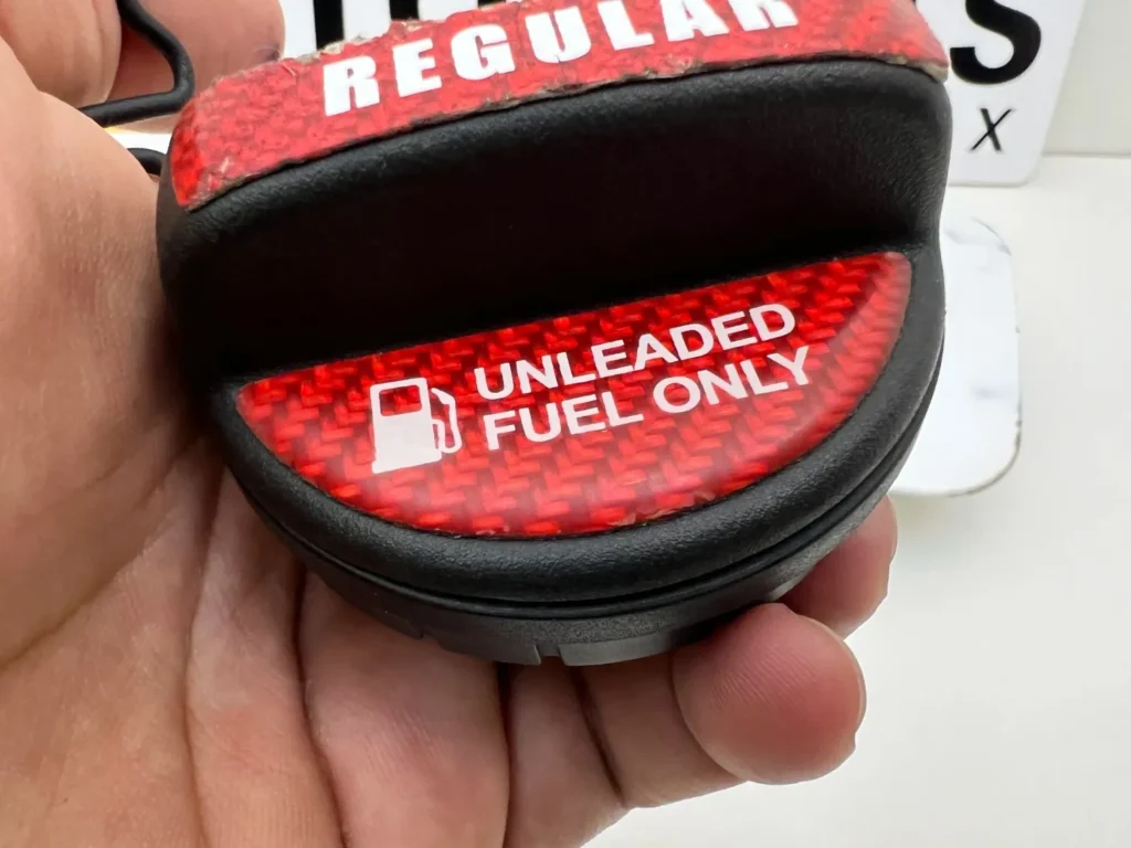 Corolla AE101 AE100 JDM style modified fuel filler door and TRD cap (13)