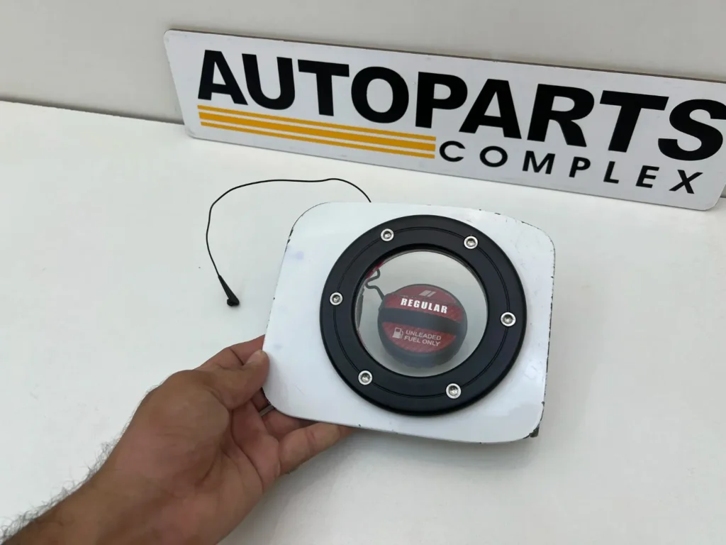 Corolla AE101 AE100 JDM style modified fuel filler door and TRD cap (2)