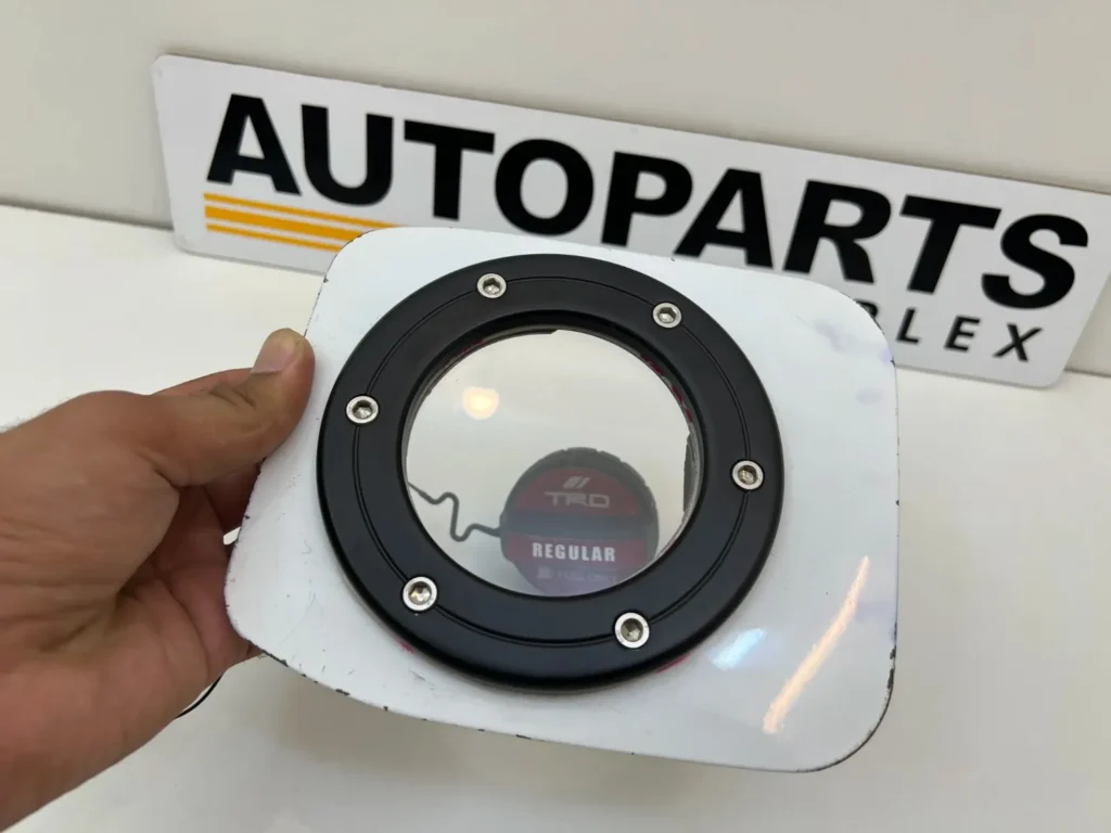 Corolla AE101 AE100 JDM style modified fuel filler door and TRD cap (5)