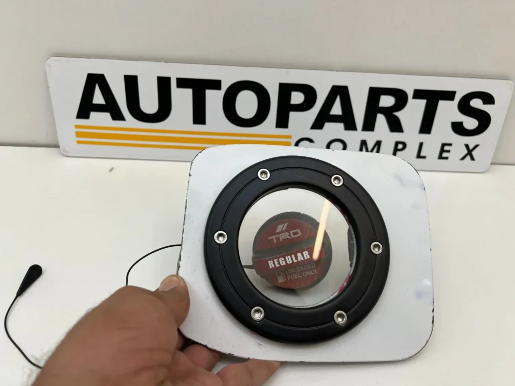Corolla AE101 AE100 JDM style modified fuel filler door and TRD cap (7)