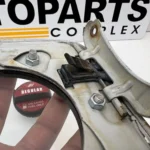 Corolla AE101 AE100 JDM style modified fuel filler door and TRD cap (9)