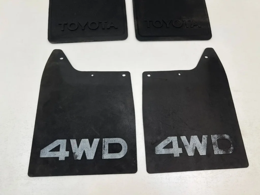 Hilux 1984 - 1988 mud flaps OEM set (7)